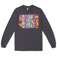 Smoke Easter Brushstrokes Long Sleeve Tee - RanaPortraitStore