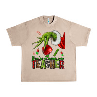 French Oak Christmas Character Urban Heavy Tee - NancyCooperArtShop