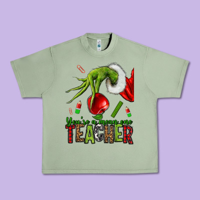 Christmas Character Urban Heavy Tee Designed By Nancycooperartshop