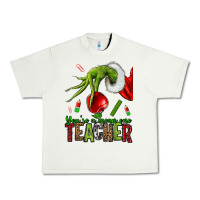 Pistachio Christmas Character Urban Heavy Tee - NancyCooperArtShop