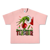 Salmon Christmas Character Urban Heavy Tee - NancyCooperArtShop