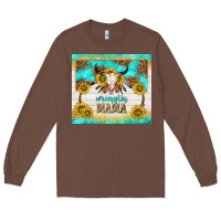 Chestnut wranglin mama Long Sleeve Tee - TumblerDesignByShophia