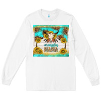 White wranglin mama Long Sleeve Tee - TumblerDesignByShophia