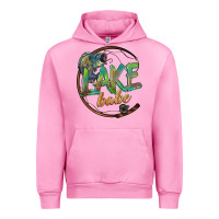 Fuchsia Pink lake babe Urban Hoodie - BarkalooDesign