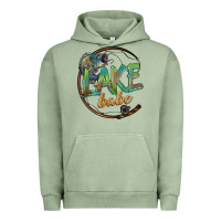 Pigment Oil Green lake babe Urban Hoodie - BarkalooDesign