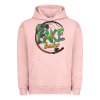 Pigment Salmon lake babe Urban Hoodie - BarkalooDesign