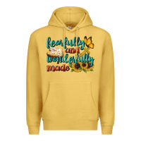 Antique Gold Fearfully And Wonderfully Made Premium Hoodie - BundleAndBundleShop