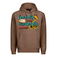 Chestnut Fearfully And Wonderfully Made Premium Hoodie - BundleAndBundleShop