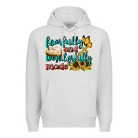 Dove Grey Fearfully And Wonderfully Made Premium Hoodie - BundleAndBundleShop
