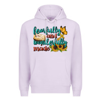 Lilac Fearfully And Wonderfully Made Premium Hoodie - BundleAndBundleShop