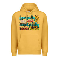 Mustard Fearfully And Wonderfully Made Premium Hoodie - BundleAndBundleShop