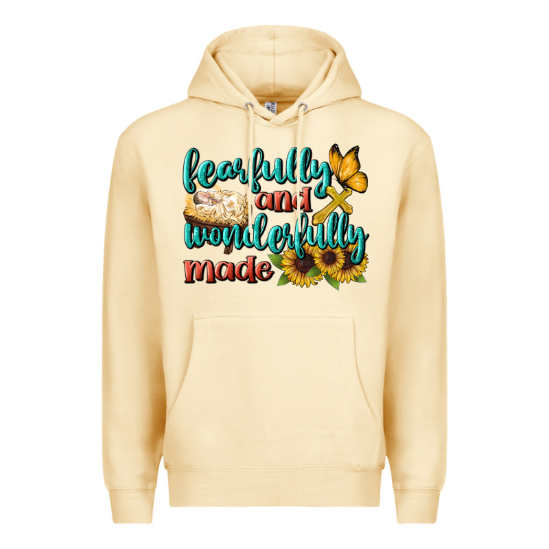 Fearfully And Wonderfully Made Premium Hoodie by BundleAndBundleShop | Teevron