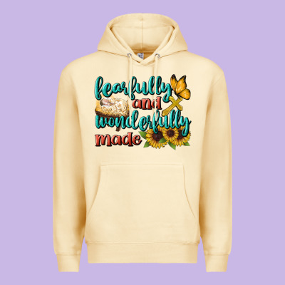 Fearfully And Wonderfully Made Premium Hoodie Designed By Bundleandbundleshop