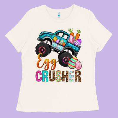 Egg Crusher Ladies Tee Designed By Bundleandbundleshop