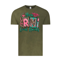 Vintage Olive you rn good hands registered nurse Vintage Tee - RanaPortraitStore