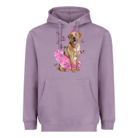 Lavender Labrador Retriever Dog With Tutu Heavyweight Hoodie - LillyAllenDesigns
