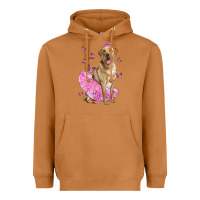 Meerkat Labrador Retriever Dog With Tutu Heavyweight Hoodie - LillyAllenDesigns