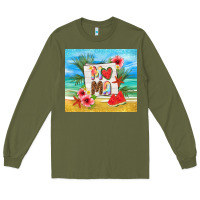 Army Green summer mama Long Sleeve Tee - TumblerDesignByShophia
