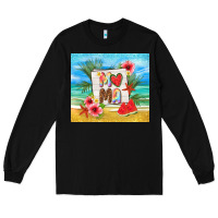 Black summer mama Long Sleeve Tee - TumblerDesignByShophia