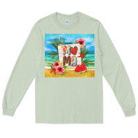 Matcha summer mama Long Sleeve Tee - TumblerDesignByShophia