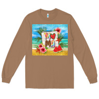 Toasted Coconut summer mama Long Sleeve Tee - TumblerDesignByShophia