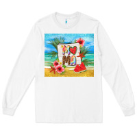 White summer mama Long Sleeve Tee - TumblerDesignByShophia