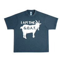 Midnight Navy i am the g.o.a.t. greatest of all time athletics g Urban Heavy Tee - tuanDangUi