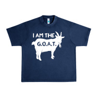 Navy i am the g.o.a.t. greatest of all time athletics g Urban Heavy Tee - tuanDangUi