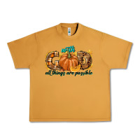 Peanut Butter With God All Things Are Possible Urban Heavy Tee - texasbilliewilder