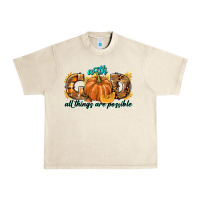 Sandshell With God All Things Are Possible Urban Heavy Tee - texasbilliewilder