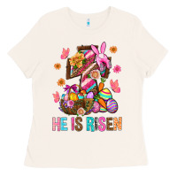 Bone He Is Risen Easter Ladies Tee - BundleAndBundleShop