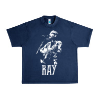 Navy ray lamontagne   white stencil 1 Urban Heavy Tee - tuanDangUi