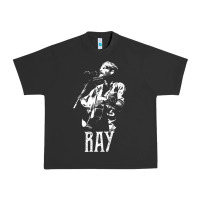 Pigment Black ray lamontagne   white stencil 1 Urban Heavy Tee - tuanDangUi