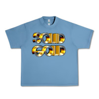 Pebble Blue solid gold 1980s tv show pop music Urban Heavy Tee - tuanDangUi