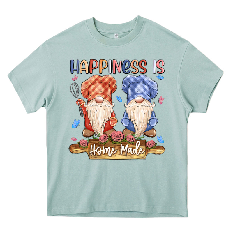 Happiness Is Homemade Heavy Core Tee by MaliasSmallBusiness | Teevron