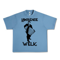 Pebble Blue lawrence welk   name   the black stencil Urban Heavy Tee - tuanDangUi
