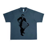 Midnight Navy lawrence welk   no name   the black stencil Urban Heavy Tee - tuanDangUi