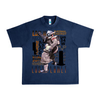 Navy lost planet Urban Heavy Tee - tuanDangUi
