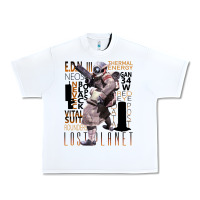 White lost planet Urban Heavy Tee - tuanDangUi