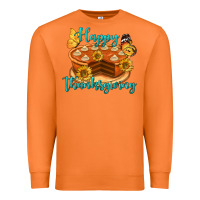 Carrot Happy Thanksgiving Pumpkin Pie Premium Sweatshirt - LillyAllenDesigns