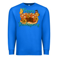 True Royal Happy Thanksgiving Pumpkin Pie Premium Sweatshirt - LillyAllenDesigns