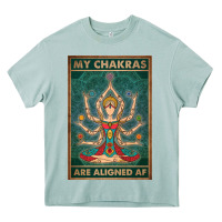 Arona my chakras are aligned af vintage yoga meditation Heavy Core Tee - tuanDangUi
