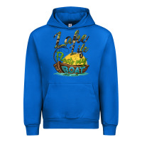 Cobalt lake life floats my boat Urban Hoodie - BarkalooDesign