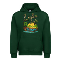Forest Green lake life floats my boat Urban Hoodie - BarkalooDesign