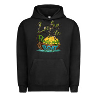 Pigment Black lake life floats my boat Urban Hoodie - BarkalooDesign
