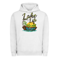 Pigment Lunar Rock lake life floats my boat Urban Hoodie - BarkalooDesign