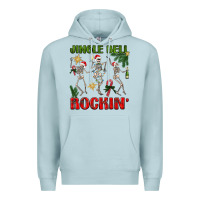 Blue Mist Jingle Bell Rockin' Premium Hoodie - BundleAndBundleShop
