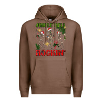 Chestnut Jingle Bell Rockin' Premium Hoodie - BundleAndBundleShop