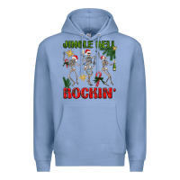 Colony Blue Jingle Bell Rockin' Premium Hoodie - BundleAndBundleShop