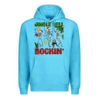 Ocean Blue Jingle Bell Rockin' Premium Hoodie - BundleAndBundleShop